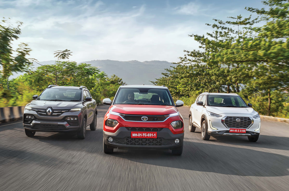 Tata Punch vs Renault Kiger vs Nissan Magnite comparison - Vimarsana News